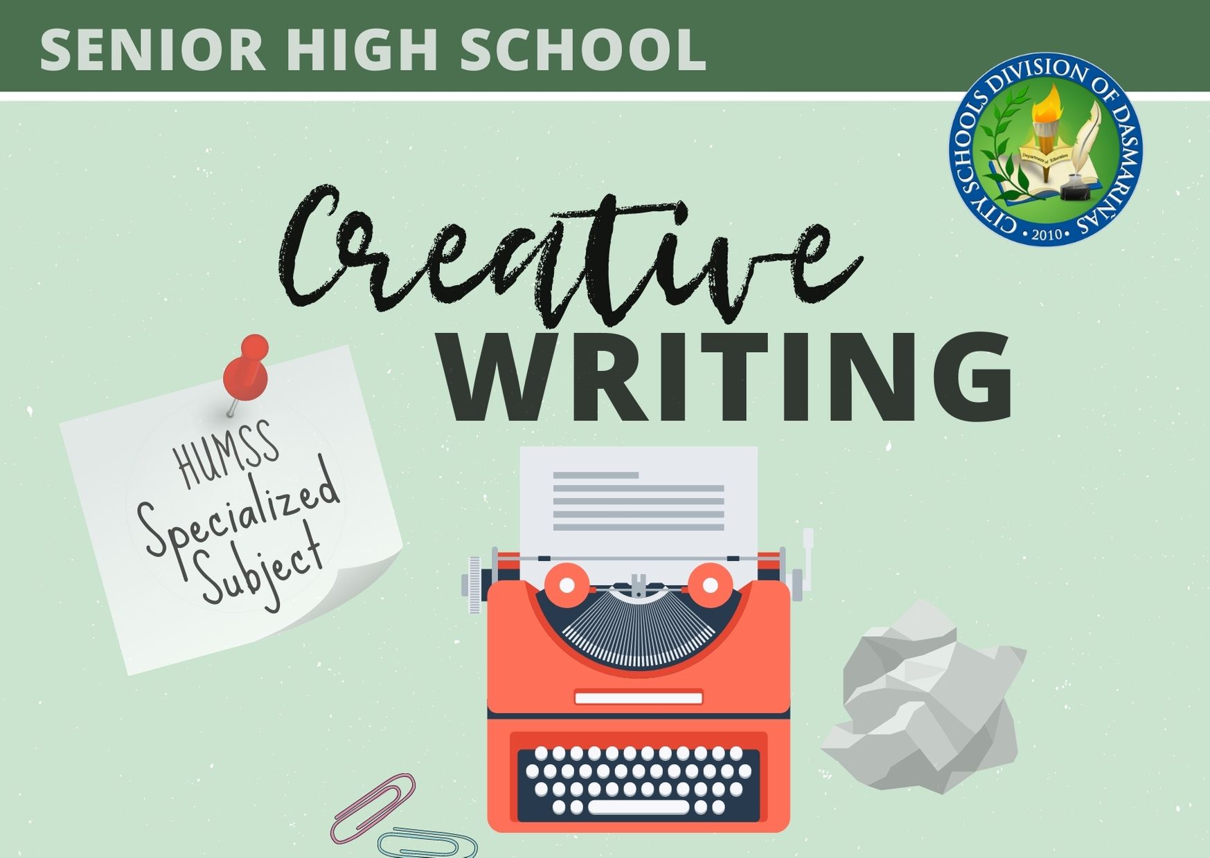 SHS-Creative Writing Quarter 2
