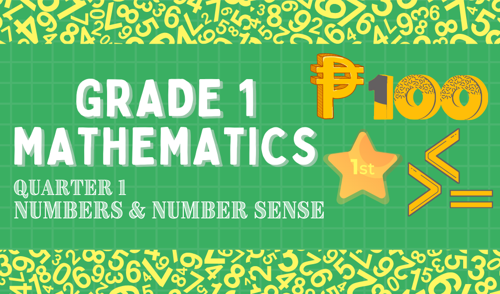 G1 - Mathematics Quarter 1 -Mrs. Gloriani