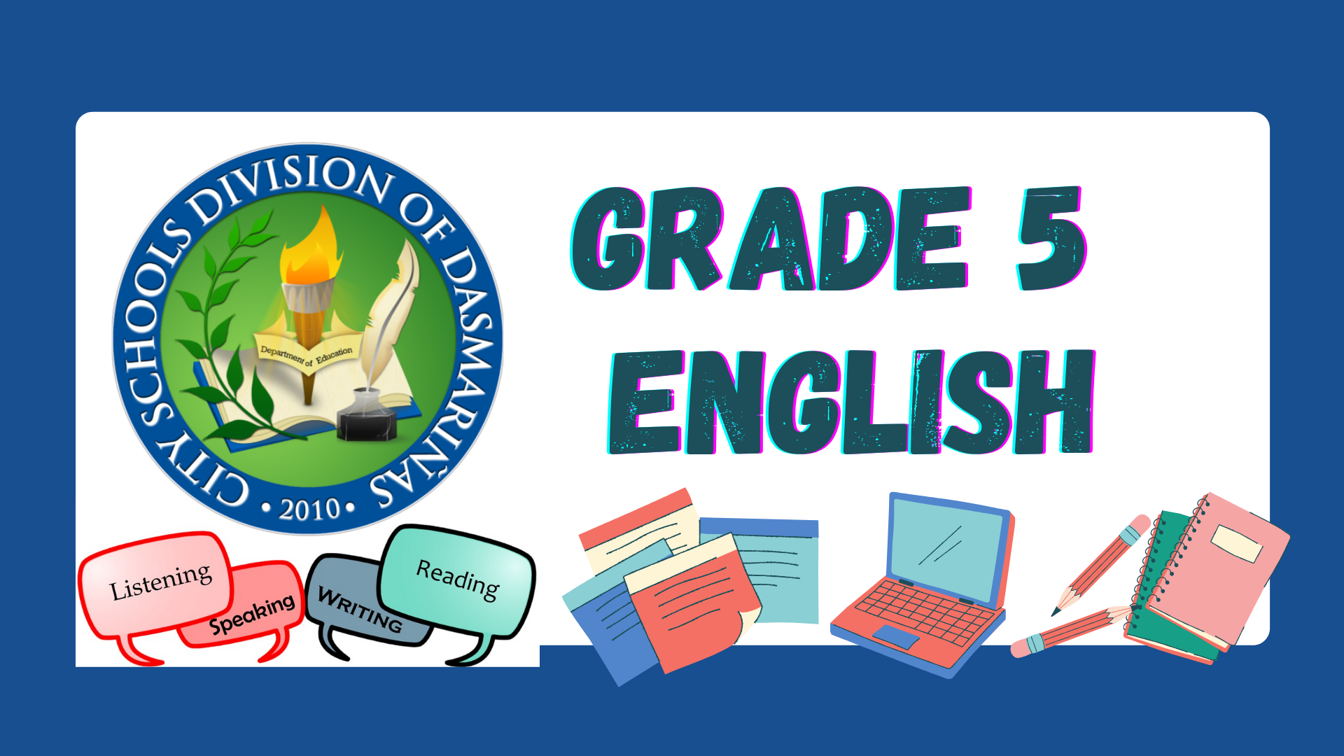 G5 - ENGLISH QUARTER 1 - PATILAN