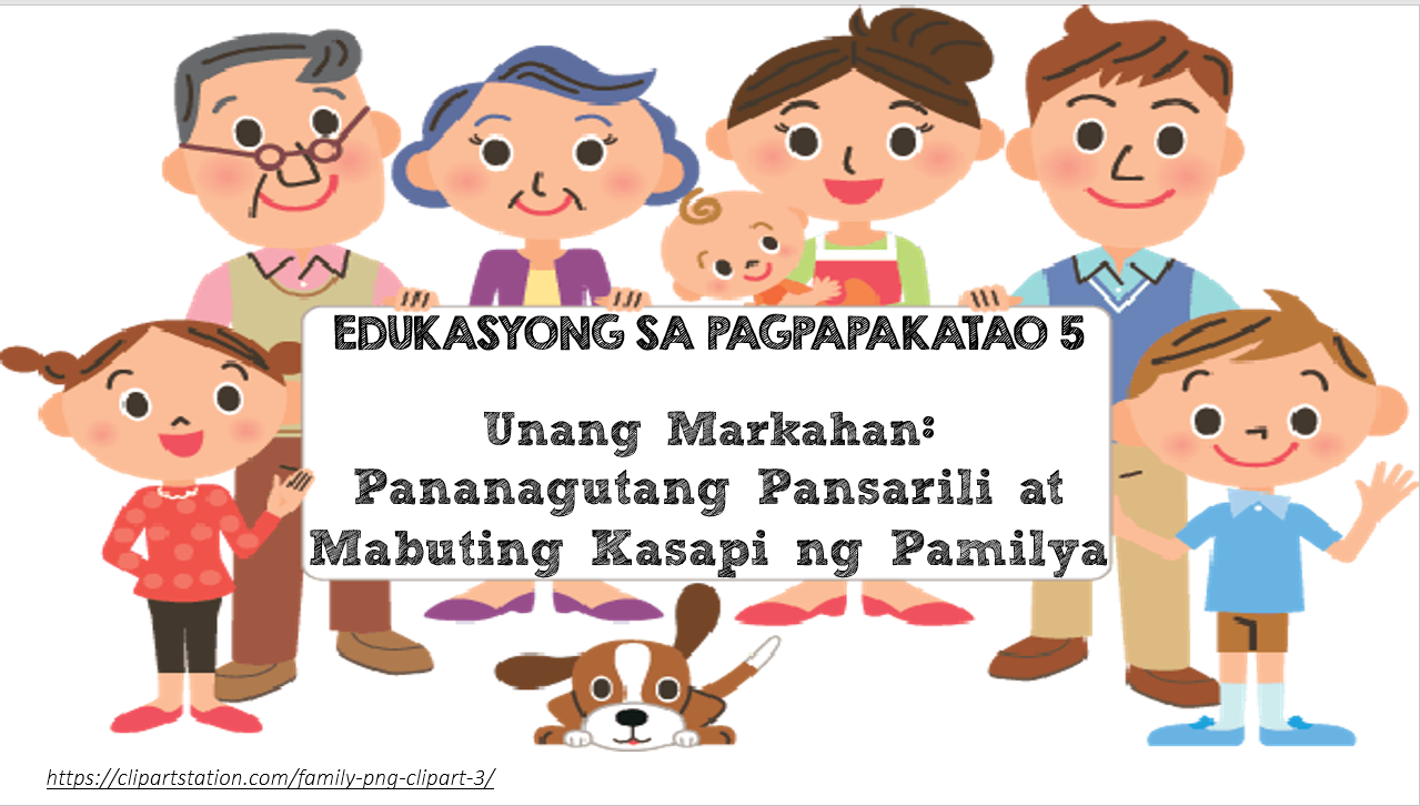 SSES G5 - Edukasyon sa Pagpapakatao Quarter 1 Mrs. Dionisio