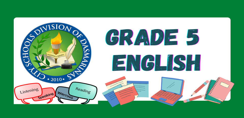 G5 - ENGLISH QUARTER 2 - PATILAN