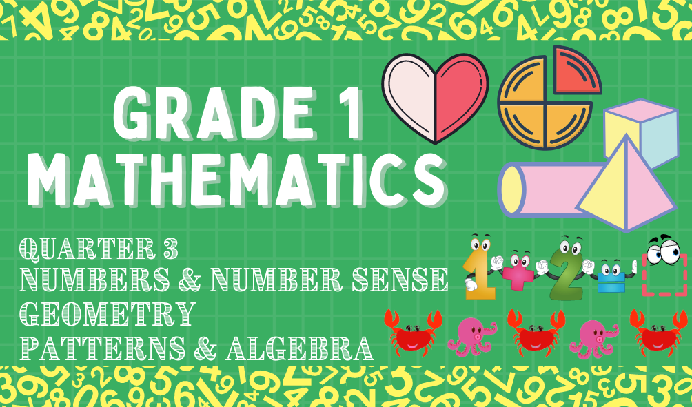 G1 - Mathematics Quarter 3 - Mrs. Sargento