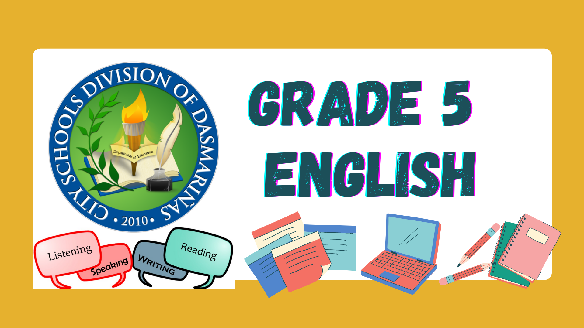 G5 - ENGLISH QUARTER 4 - PATILAN