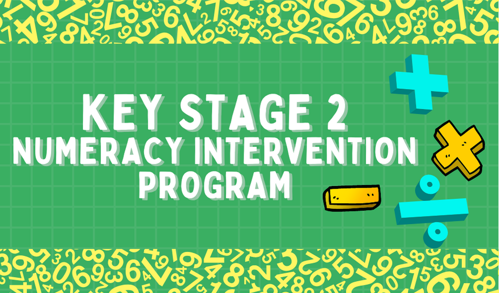 Key Stage 2 Numeracy Intervention Program S.Y. 2021-2022