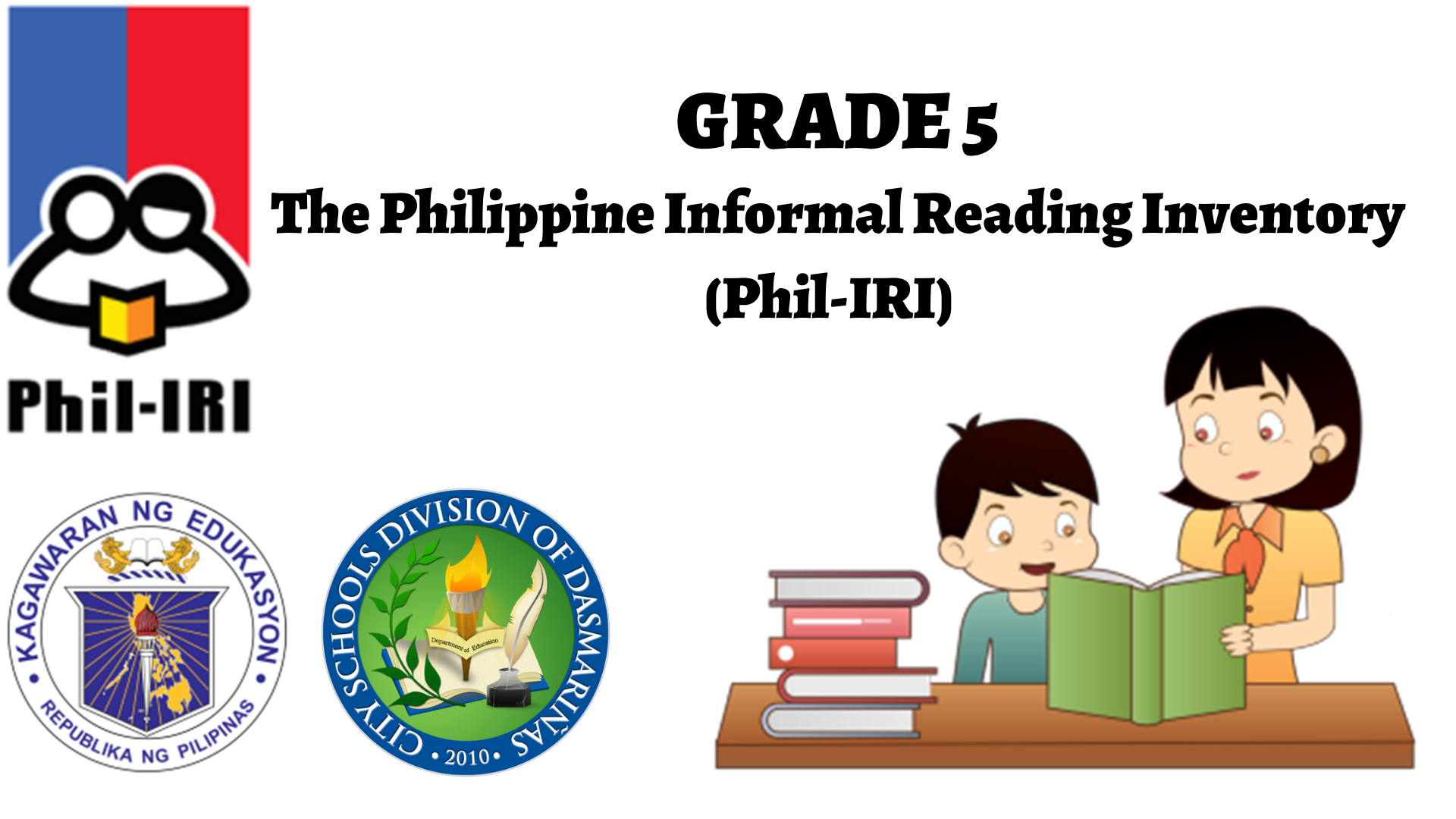 Grade 5 Phil-IRI Group Screening Test in English and Filipino -Mrs. Buiza