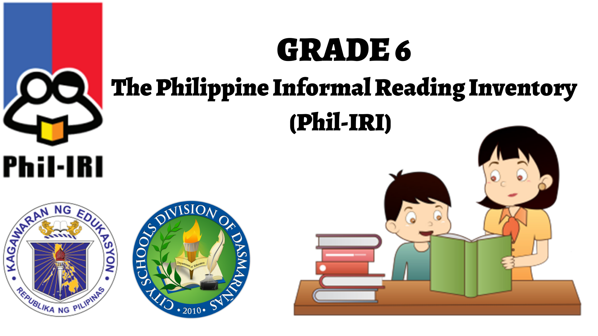 Grade 6 Phil-IRI Group Screening Test in English and Filipino -Dr. Johnrey Bautista