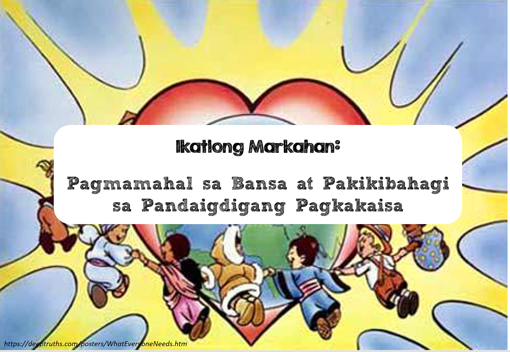 G5 - Edukasyon sa Pagpapakatao: Ikatlong Markahan-Mrs. Reyes