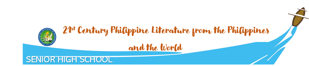 G11-21st Century Literature from the Philippines and the World-Quarter 1